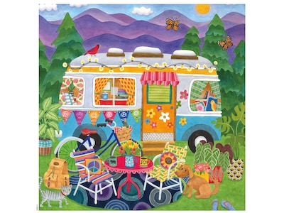 Foto 1 | Rompecabezas Ceaco Happy Camper Mountain Camper 300 Piezas - Venta Internacional.