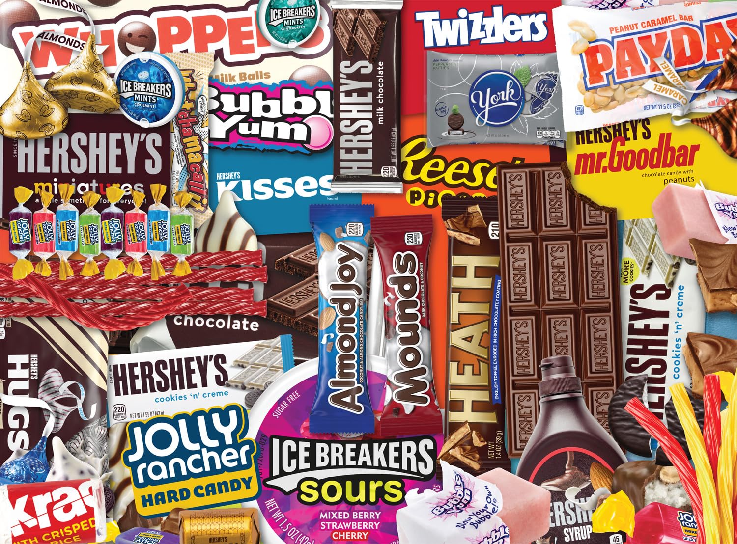 Rompecabezas Buffalo Games Hershey Sweet Collage De 1000 Piezas - Venta Internacional.