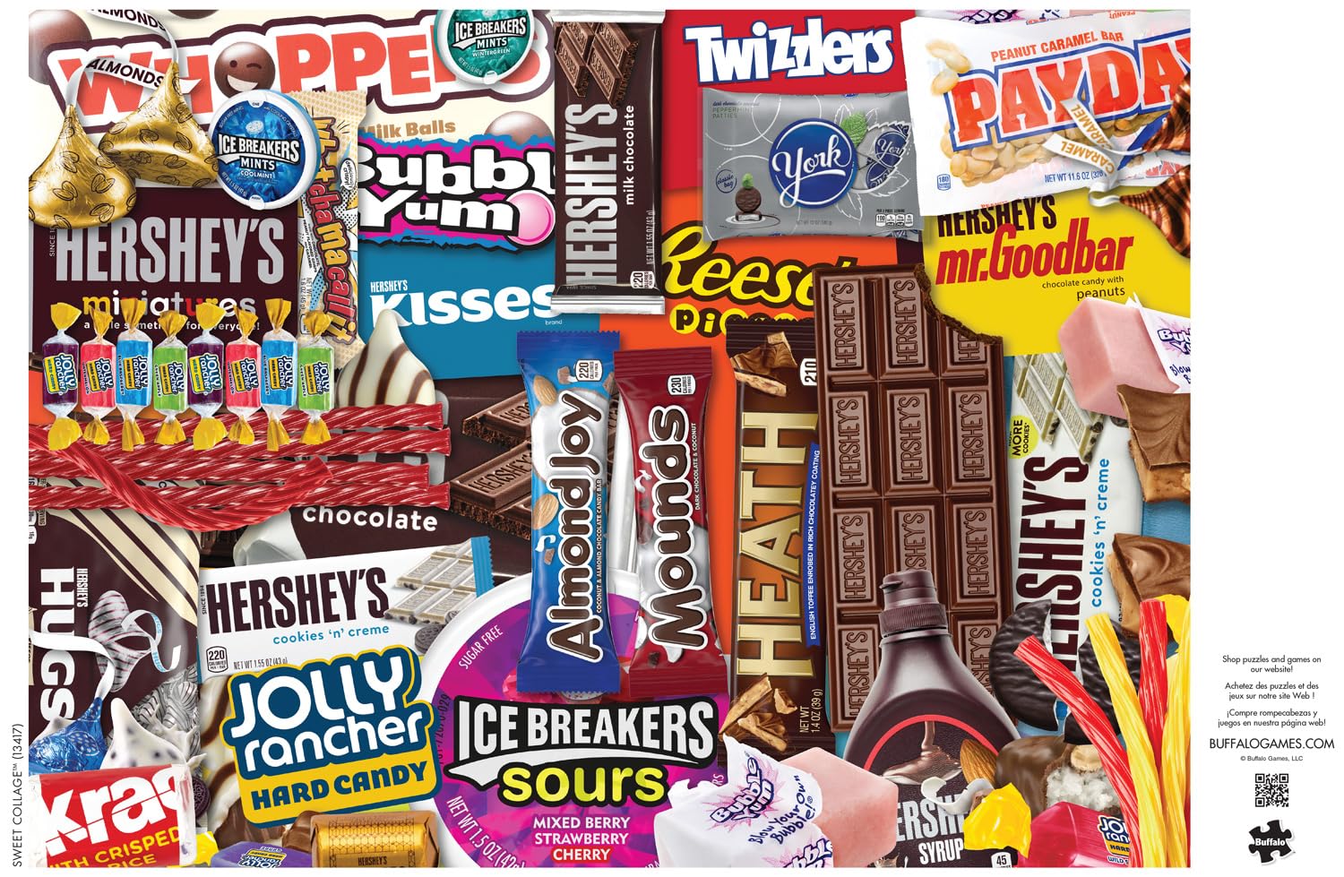 Foto 5 | Rompecabezas Buffalo Games Hershey Sweet Collage De 1000 Piezas - Venta Internacional.