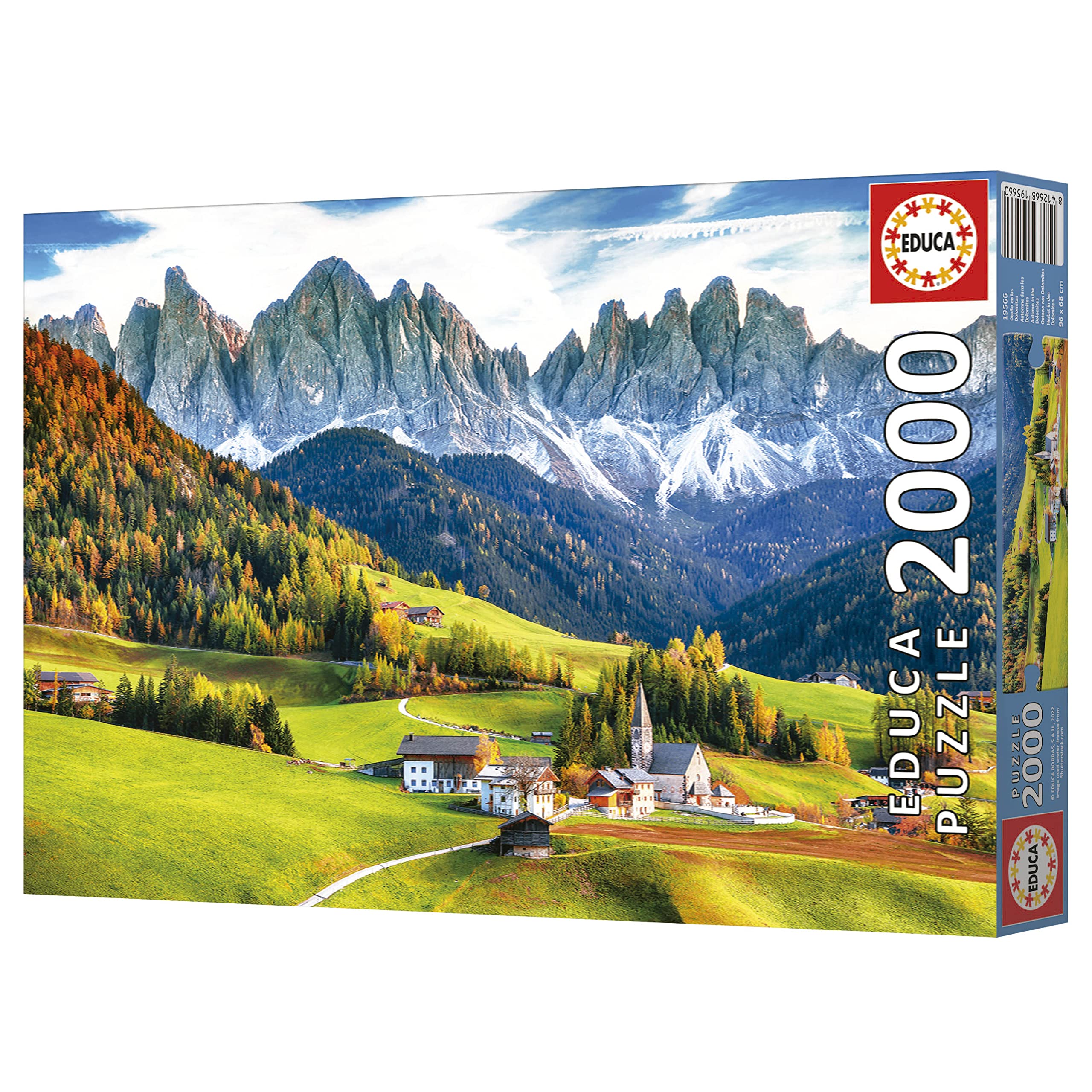 Foto 5 pulgar | Rompecabezas Educa Autumn In The Dolomites 2000 Piezas - Venta Internacional.