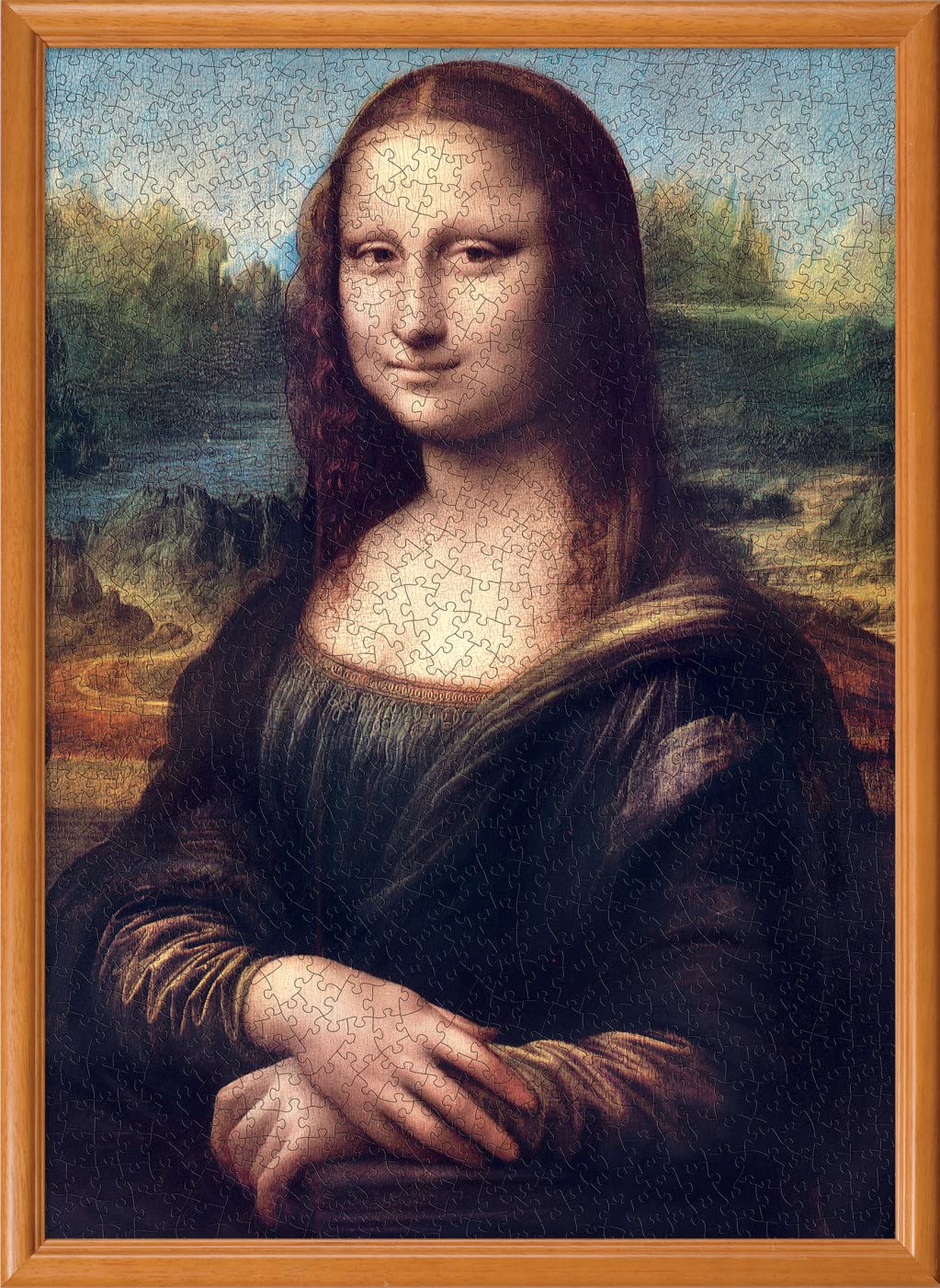 Foto 5 | Rompecabezas Masterpieces Mona Lisa 1000 Piezas - Venta Internacional.