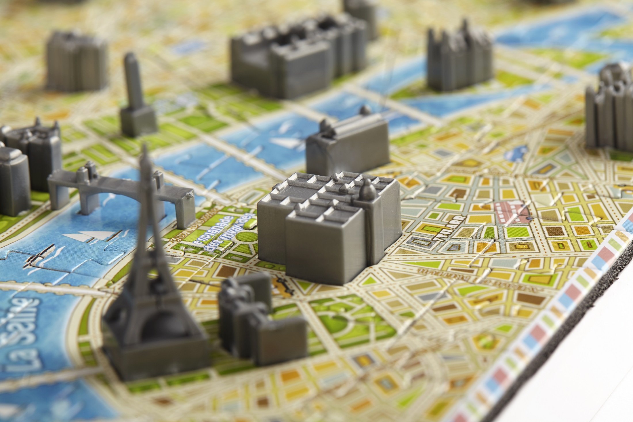 Foto 4 | Puzzle 4d Cityscape Mini Paris, 166 Piezas, Póster Con Recorrido En Autobús - Venta Internacional.