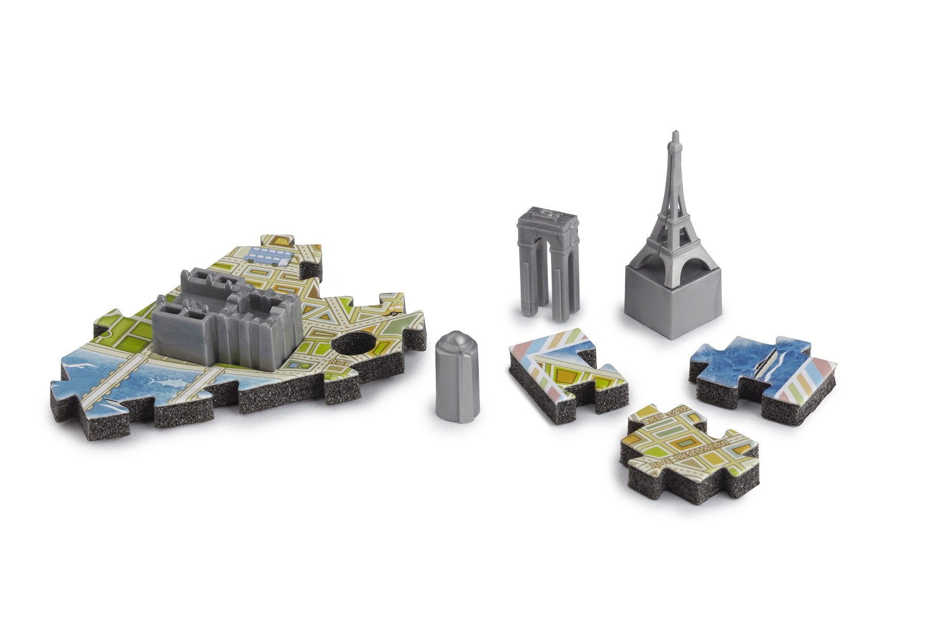 Foto 5 | Puzzle 4d Cityscape Mini Paris, 166 Piezas, Póster Con Recorrido En Autobús - Venta Internacional.