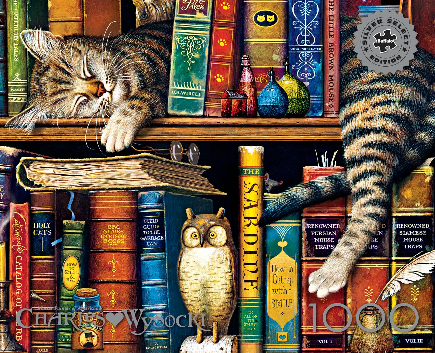 Foto 2 | Rompecabezas Buffalo Games Charles Wysocki Frederick 1000 Piezas - Venta Internacional.