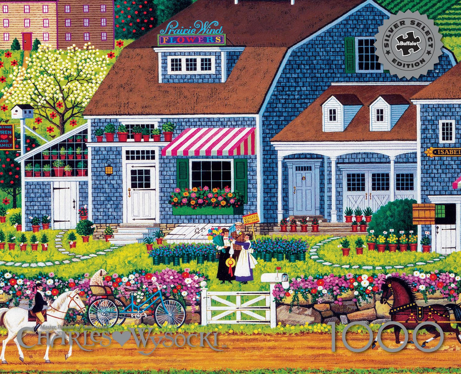 Foto 3 pulgar | Rompecabezas Buffalo Games Charles Wysocki Prairie Wind - Venta Internacional.