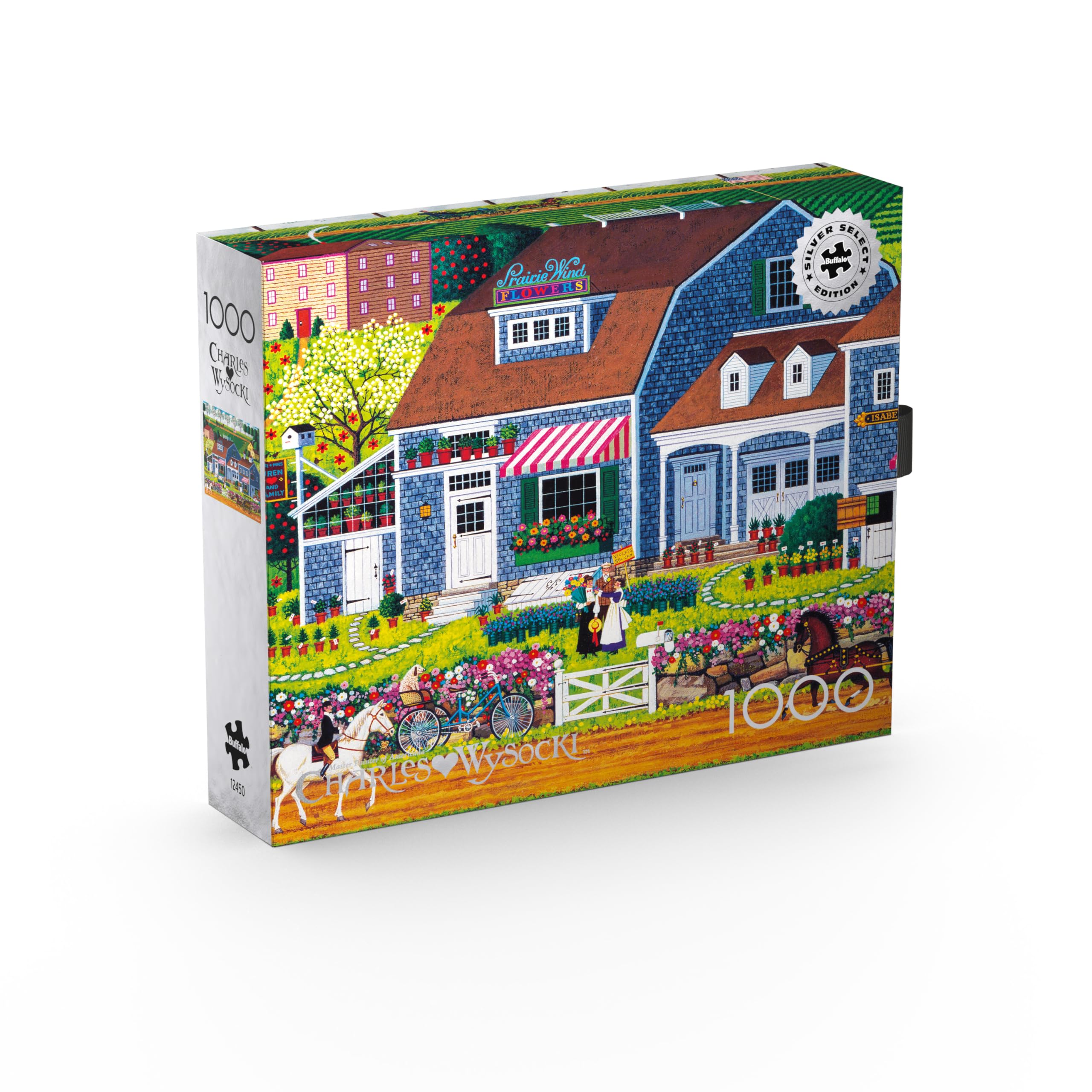 Foto 4 pulgar | Rompecabezas Buffalo Games Charles Wysocki Prairie Wind - Venta Internacional.