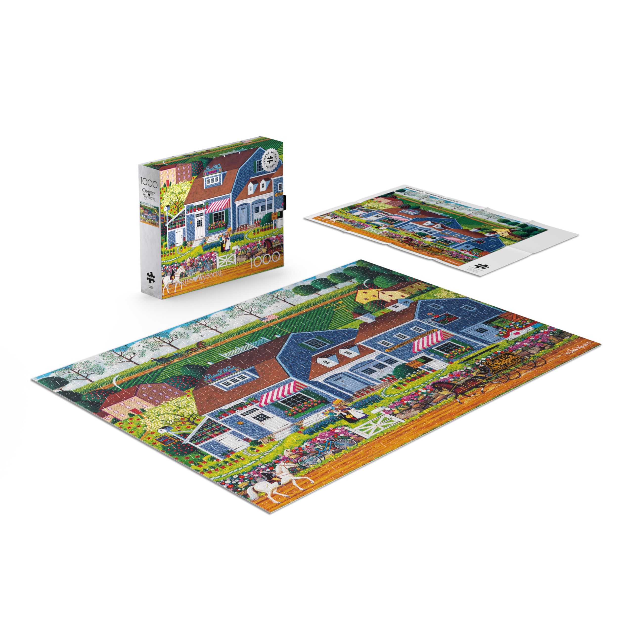Foto 5 pulgar | Rompecabezas Buffalo Games Charles Wysocki Prairie Wind - Venta Internacional.