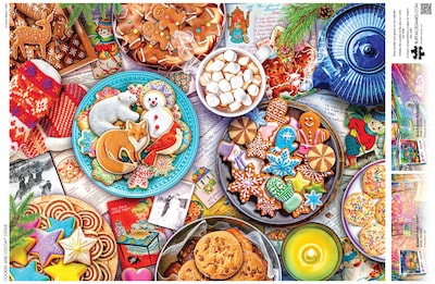 Foto 5 | Rompecabezas Buffalo Games Aimee Stewart Cookies & Cocoa, 1000 Unidades - Venta Internacional.