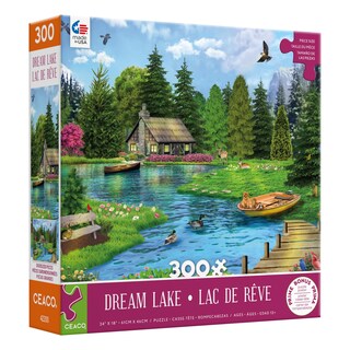Foto 3 | Rompecabezas Ceaco Dream Lake 300 Piezas - Venta Internacional.