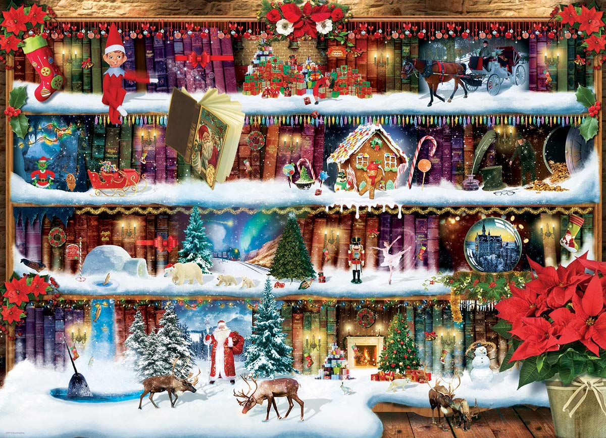 Foto 3 pulgar | Rompecabezas Eurographics Christmas Stories 300 Piezas - Venta Internacional.