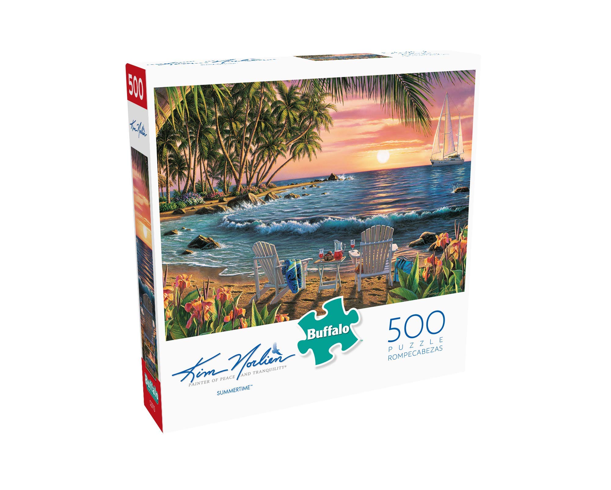 Foto 4 pulgar | Rompecabezas Buffalo Games Summertime, 500 Piezas - Venta Internacional.