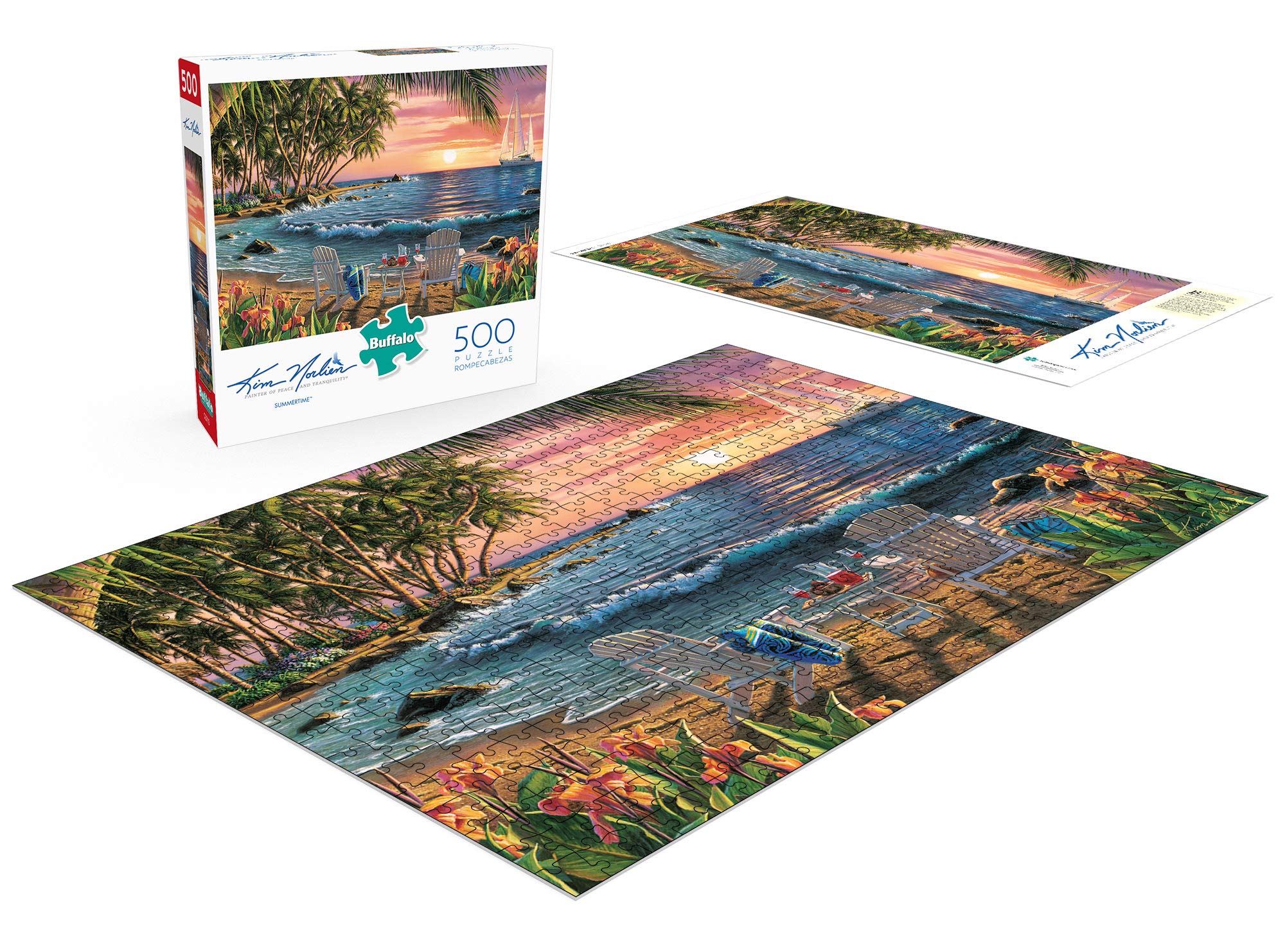 Foto 5 pulgar | Rompecabezas Buffalo Games Summertime, 500 Piezas - Venta Internacional.