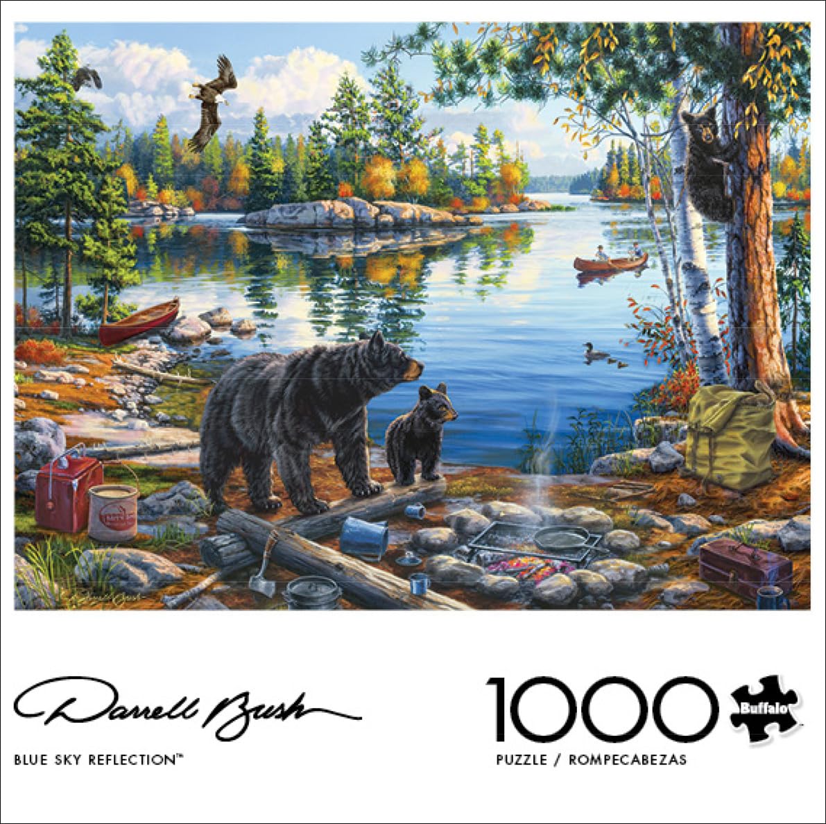 Foto 2 | Rompecabezas Buffalo Games Darrell Bush Blue Sky 1000 Piezas - Venta Internacional.