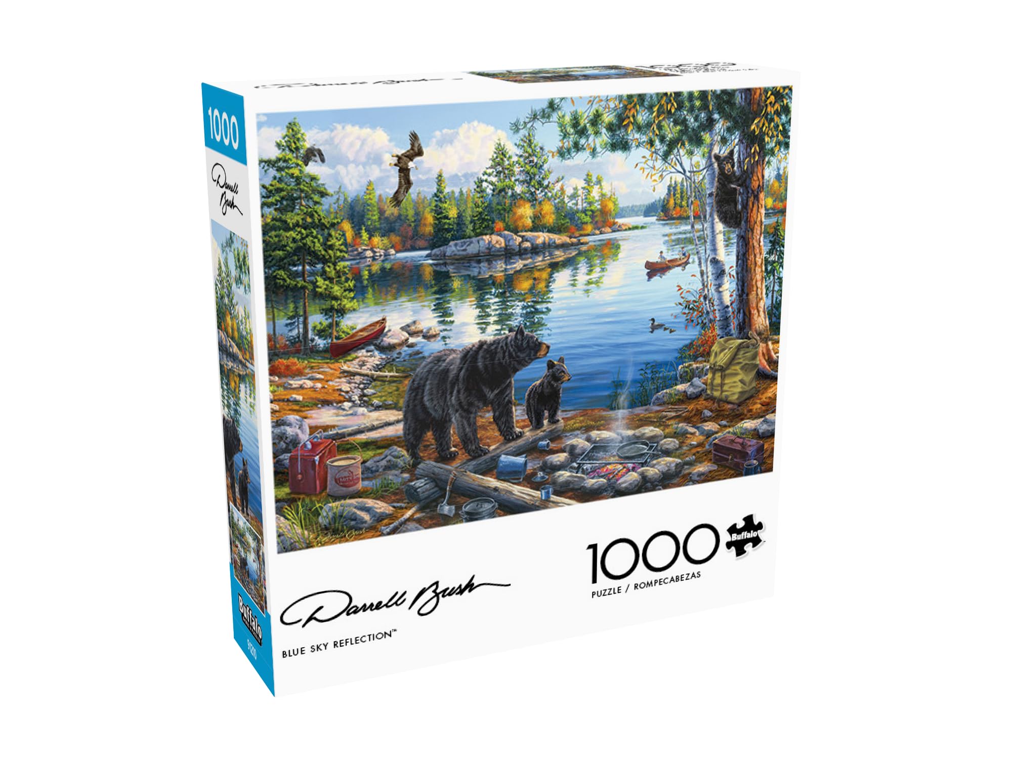 Foto 3 | Rompecabezas Buffalo Games Darrell Bush Blue Sky 1000 Piezas - Venta Internacional.