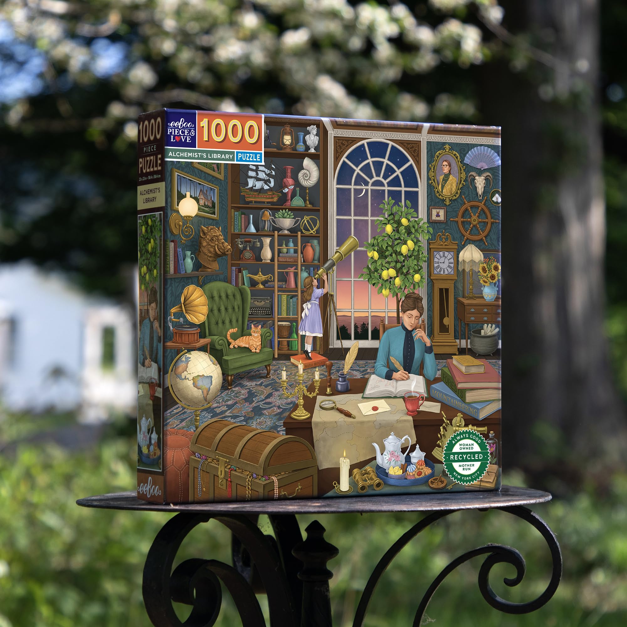 Foto 5 pulgar | Puzzle Eboo Piece & Love: Alchemist's Library 1000 Piezas - Venta Internacional.