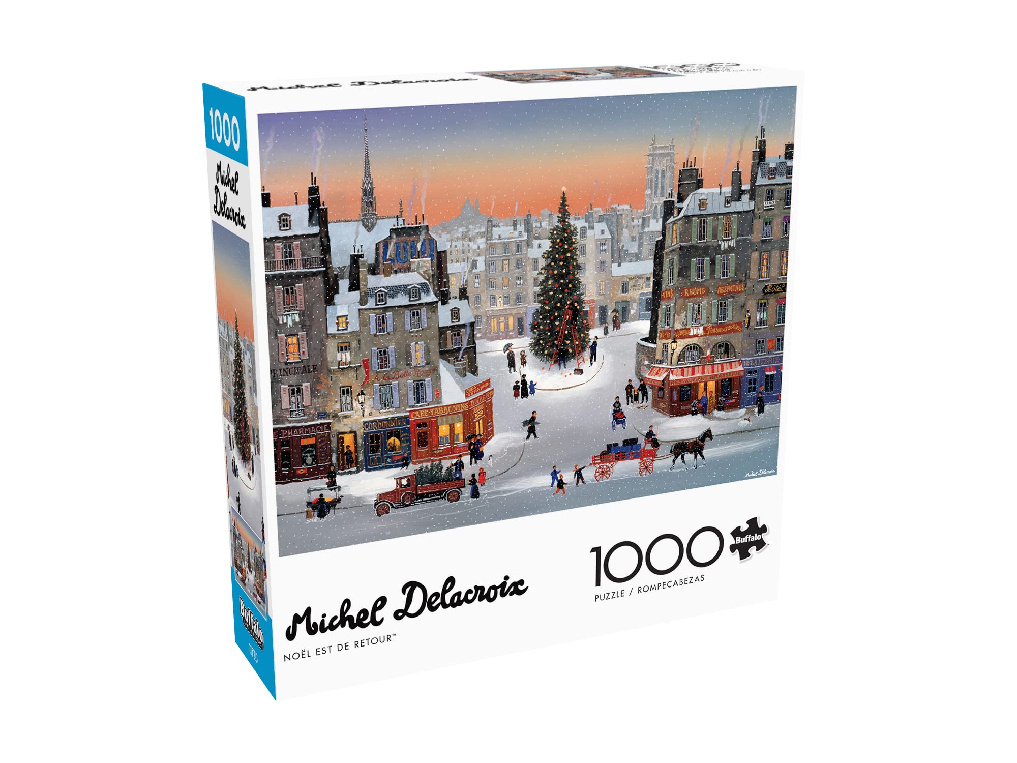 Foto 4 pulgar | Rompecabezas Buffalo Games Michel Delacroix Noël 1000 Piezas - Venta Internacional.