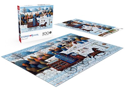 Foto 4 | Rompecabezas De Buffalo Games Charles Wysocki Promises, 500 Piezas - Venta Internacional.