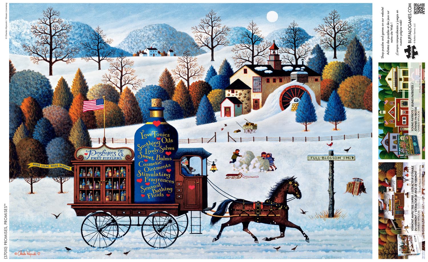 Foto 6 pulgar | Rompecabezas De Buffalo Games Charles Wysocki Promises, 500 Piezas - Venta Internacional.