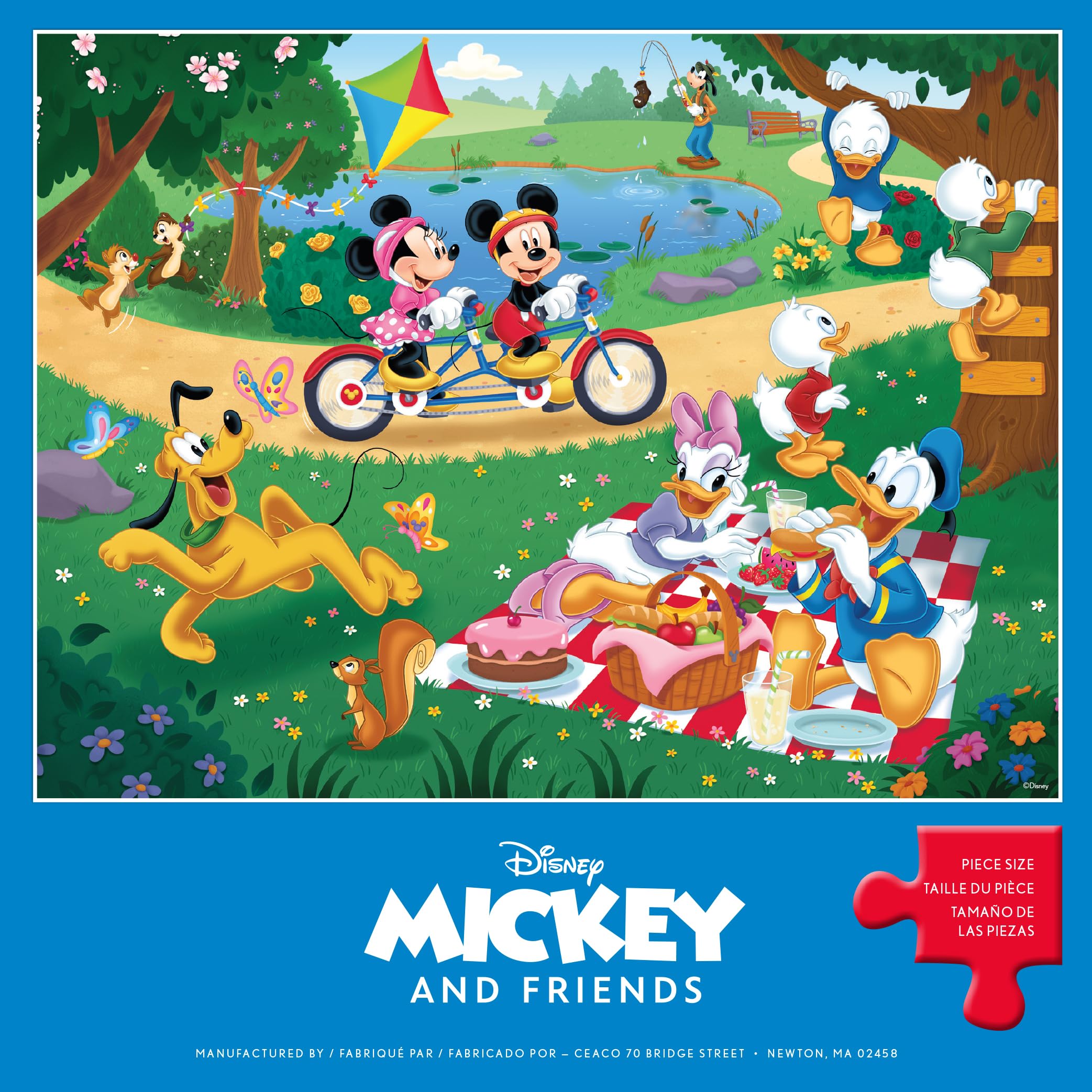 Foto 7 pulgar | Rompecabezas Ceaco Disney Mickey Y Minnie In The Park, 300 Piezas - Venta Internacional.
