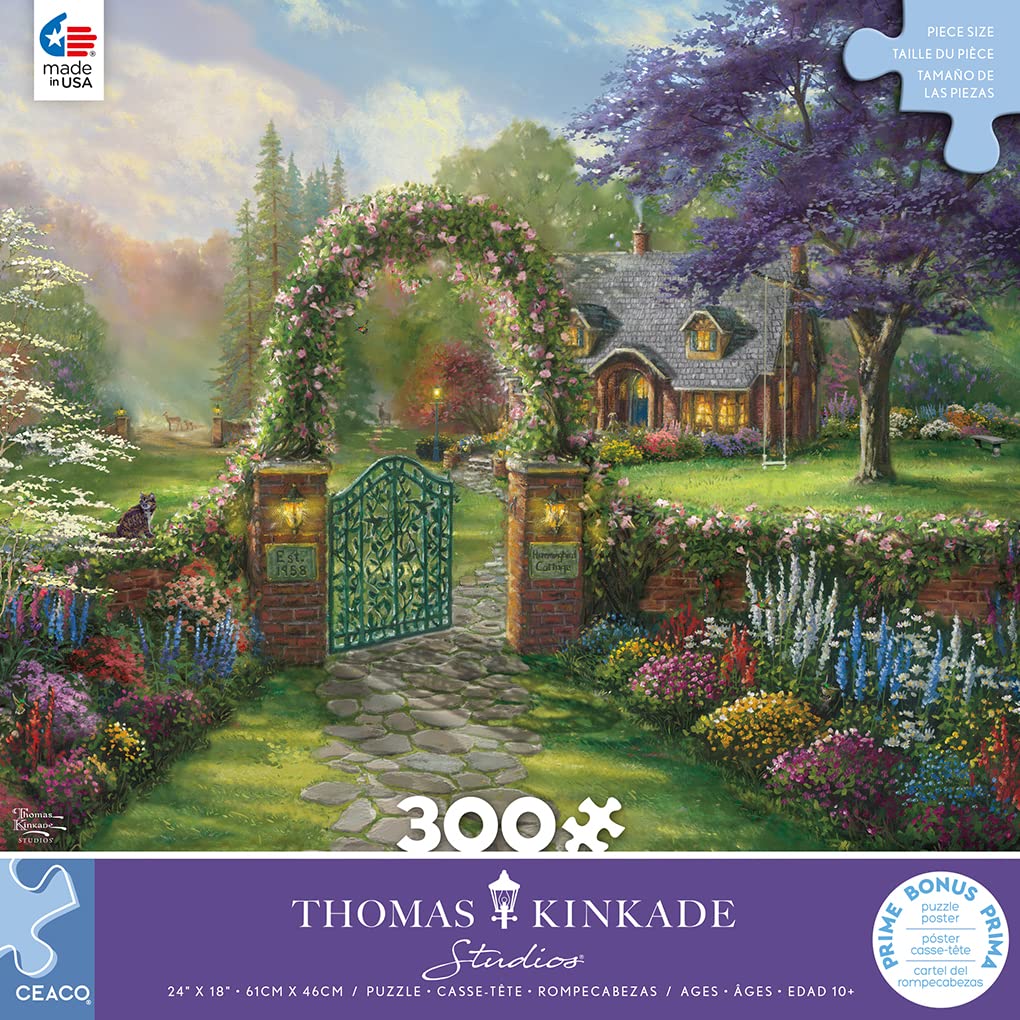 Foto 3 pulgar | Rompecabezas Ceaco Thomas Kinkade Inspirations De 300 Piezas - Venta Internacional.