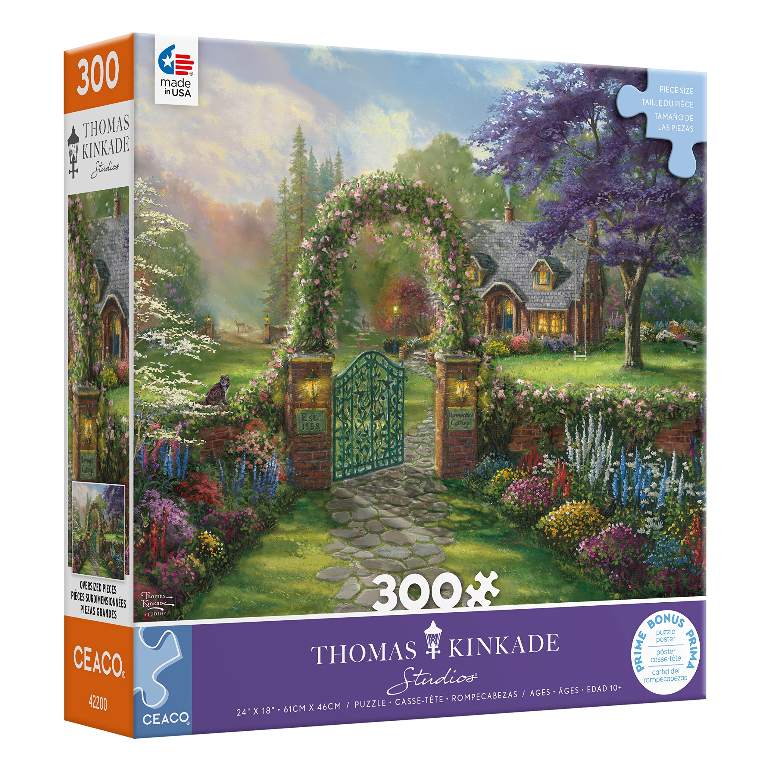 Foto 4 pulgar | Rompecabezas Ceaco Thomas Kinkade Inspirations De 300 Piezas - Venta Internacional.
