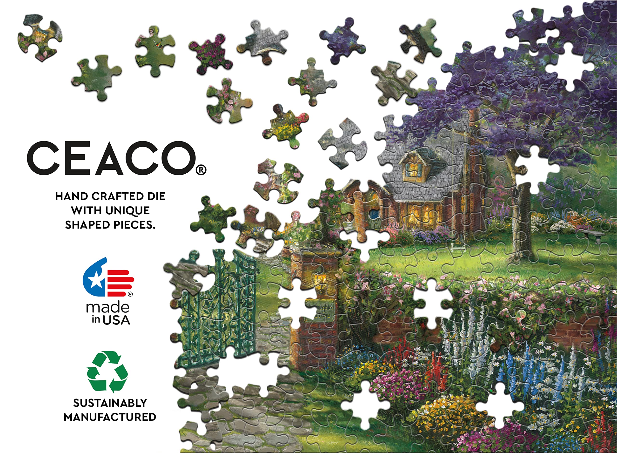 Foto 5 | Rompecabezas Ceaco Thomas Kinkade Inspirations De 300 Piezas - Venta Internacional.