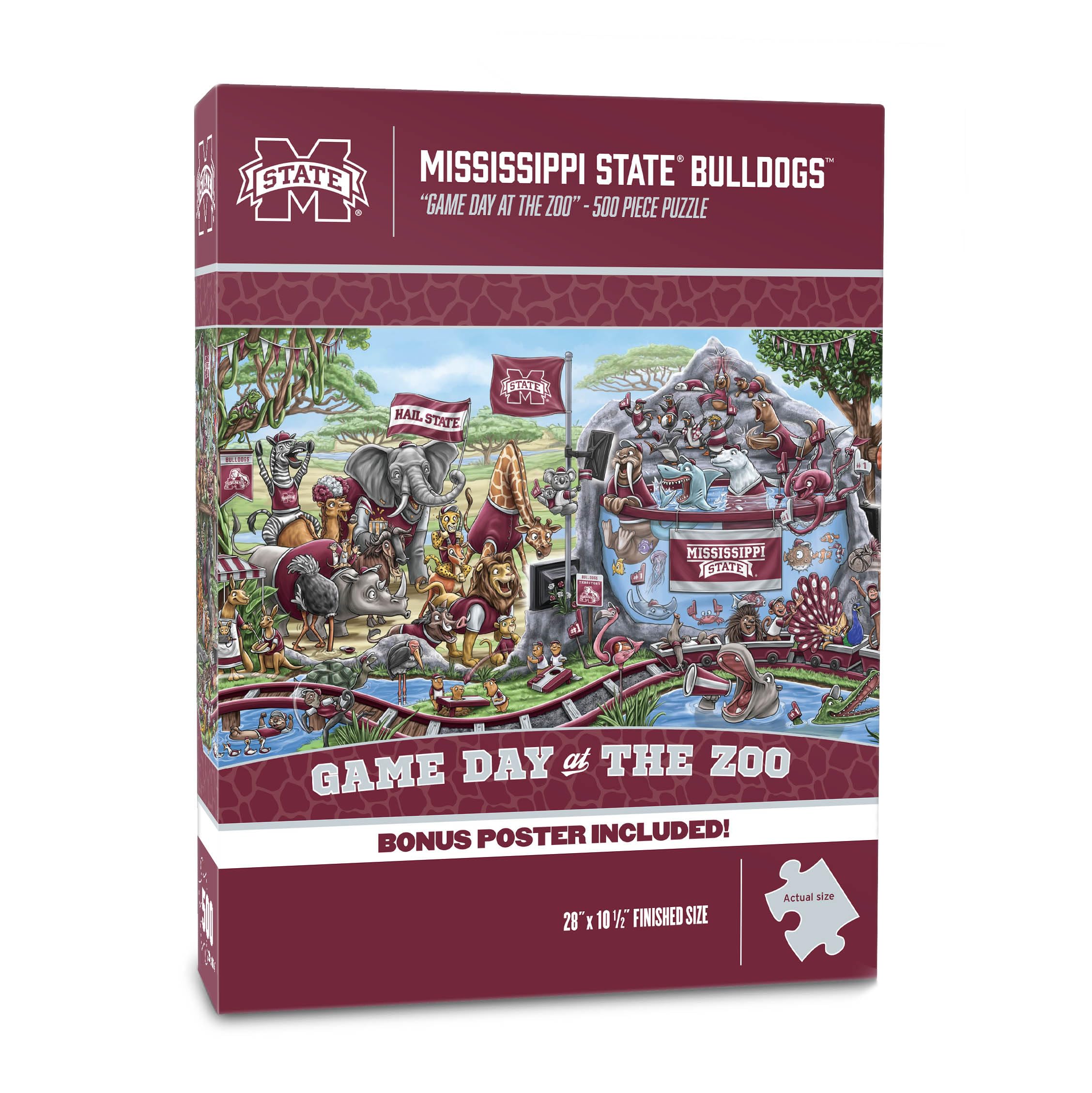 Foto 2 pulgar | Puzzle Youthefan Ncaa Mississippi State Bulldogs, 500 Unidades - Venta Internacional.