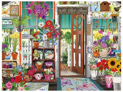 Foto 1 | Rompecabezas Ceaco Tracy Flickinger Flower Shop 300 Piezas - Venta Internacional.