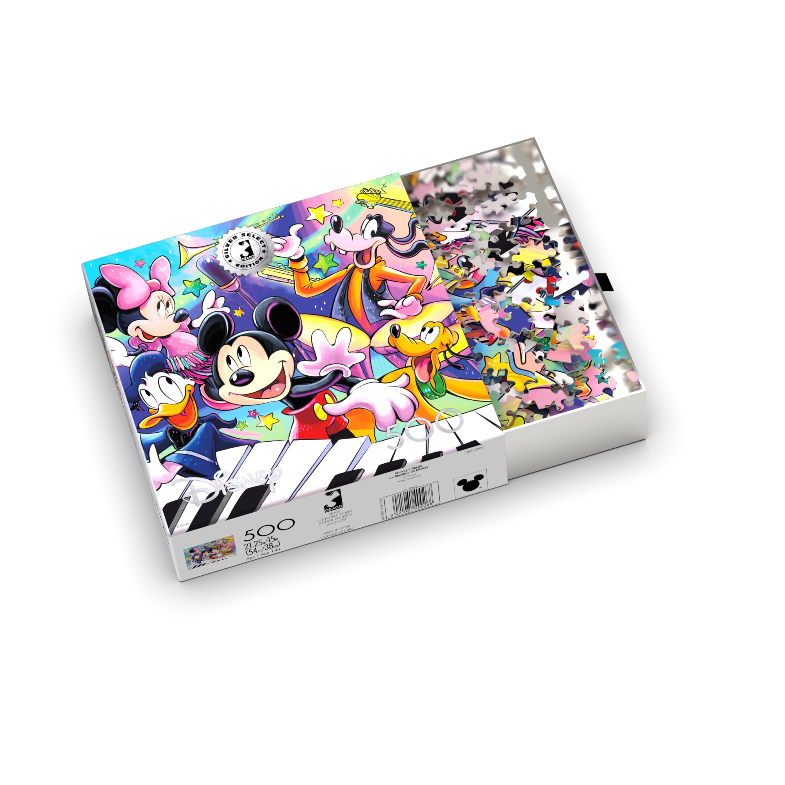 Foto 4 pulgar | Rompecabezas Buffalo Games Disney Mickey's Music, 500 Unidades - Venta Internacional.