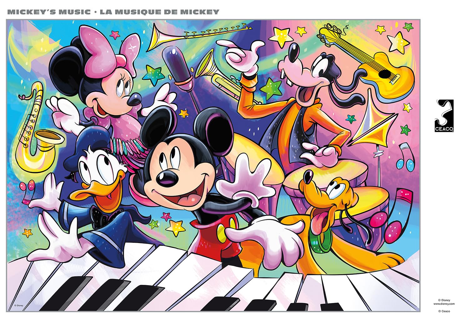 Foto 5 pulgar | Rompecabezas Buffalo Games Disney Mickey's Music, 500 Unidades - Venta Internacional.