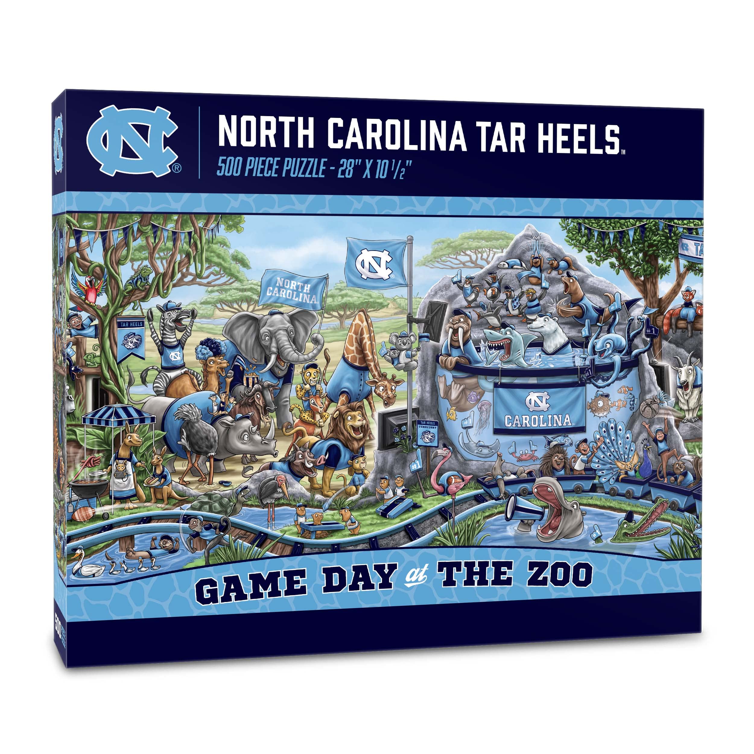 Foto 2 pulgar | Puzzle Youthefan Ncaa North Carolina Tar Heels, 500 Unidades - Venta Internacional.