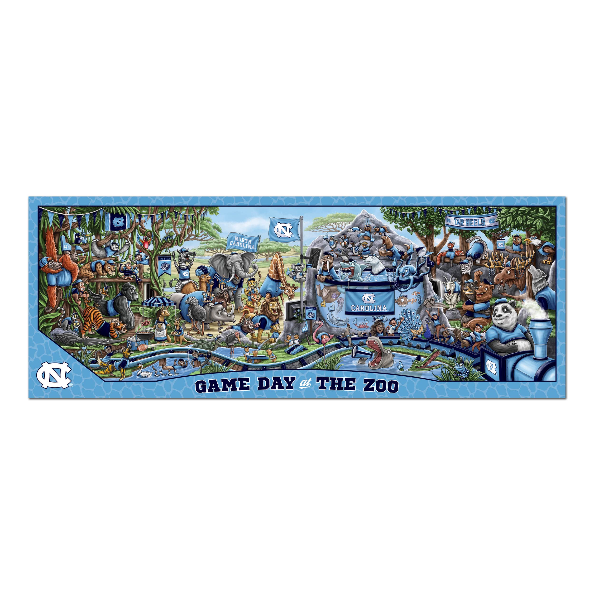 Foto 4 pulgar | Puzzle Youthefan Ncaa North Carolina Tar Heels, 500 Unidades - Venta Internacional.