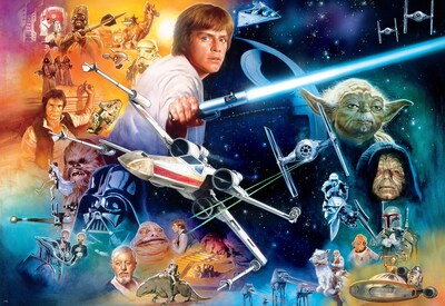 Foto 1 | Rompecabezas Buffalo Games Star Wars 2000 Piezas Para Adultos - Venta Internacional.