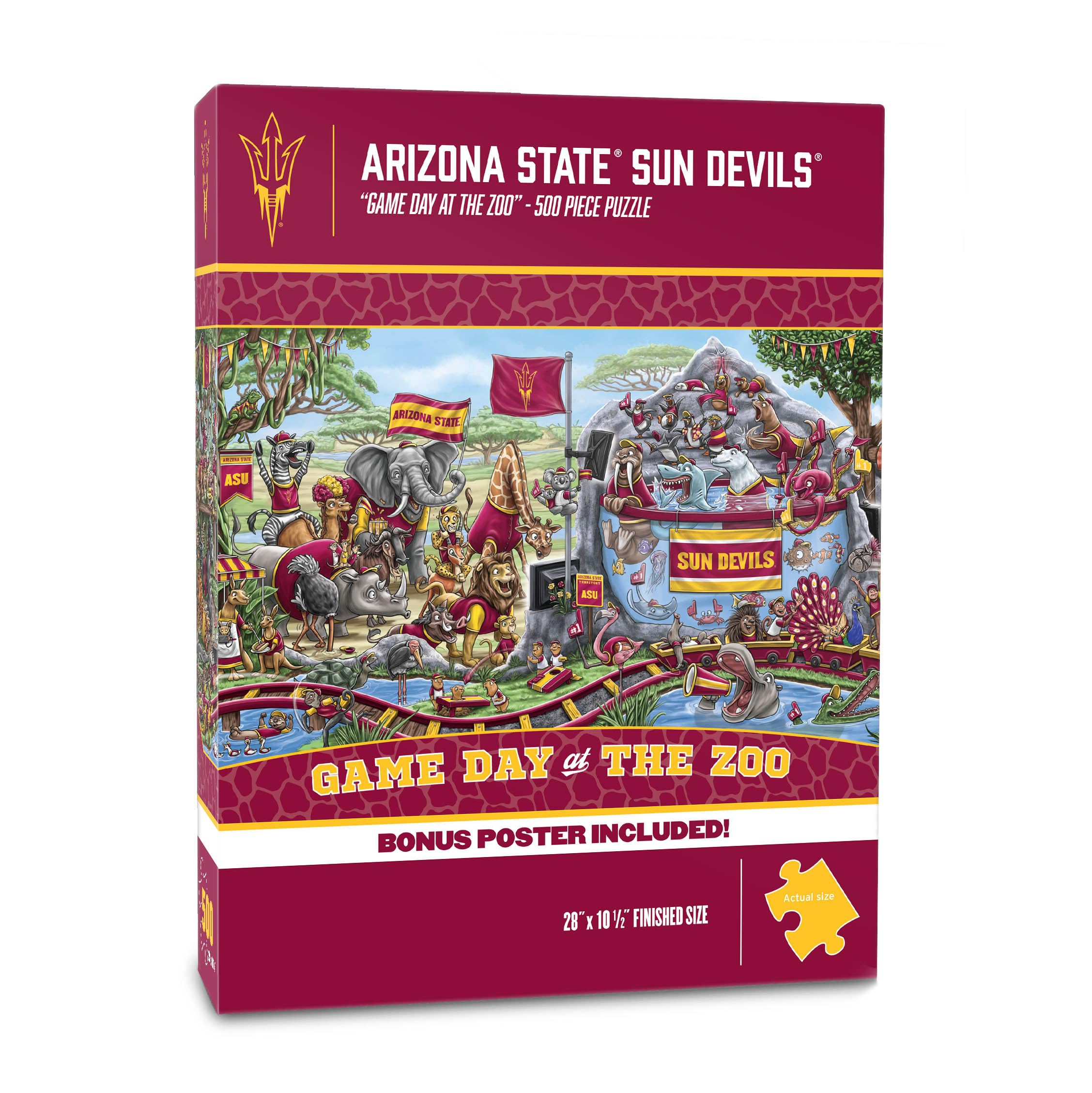Foto 2 pulgar | Puzzle Youthefan De La Ncaa Arizona State Sun Devils, 500 Unidades - Venta Internacional.