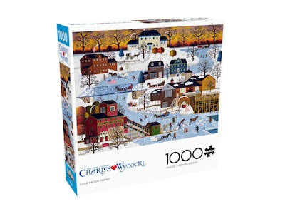 Foto 3 | Rompecabezas Buffalo Games Charles Wysocki Cider Brook, 1000 Unidades - Venta Internacional.