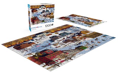 Foto 4 | Rompecabezas Buffalo Games Charles Wysocki Cider Brook, 1000 Unidades - Venta Internacional.
