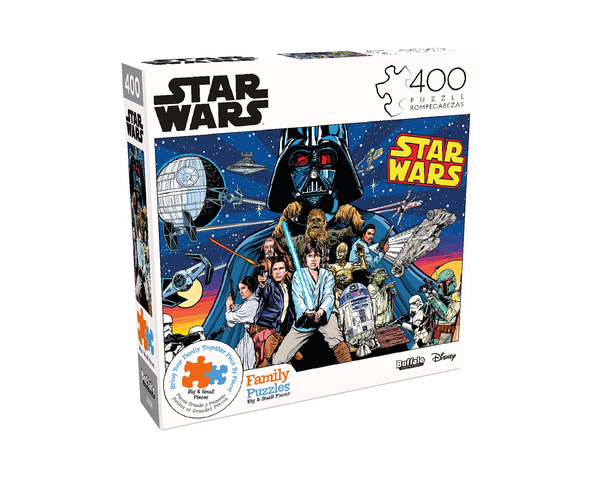 Foto 1 | Rompecabezas Buffalo Games Star Wars Comic Pinball Art 400 Unidades - Venta Internacional.