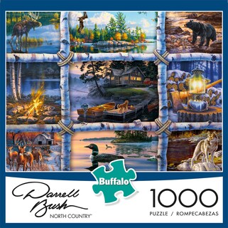 Foto 2 | Rompecabezas Buffalo Games Darrell Bush North Country 1000 Piezas - Venta Internacional.