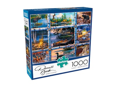 Foto 3 | Rompecabezas Buffalo Games Darrell Bush North Country 1000 Piezas - Venta Internacional.