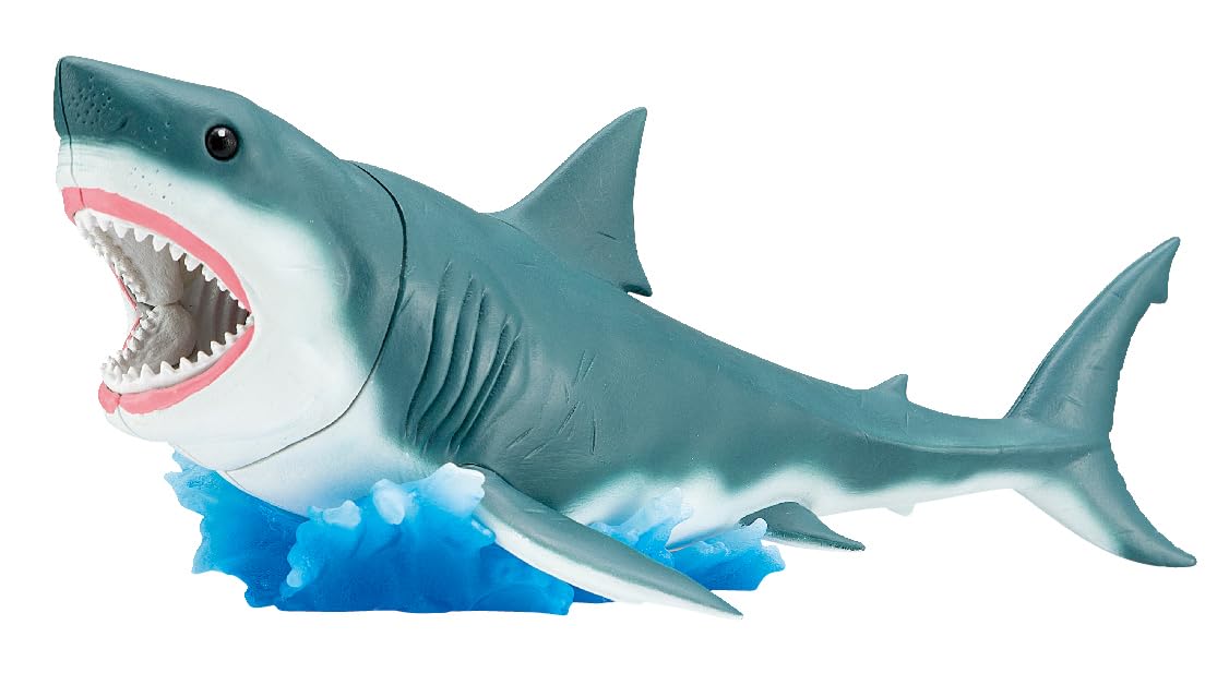 Foto 3 pulgar | Puzzle Megahouse Great White Shark Kaitai De 15 Cm Con Base - Venta Internacional.