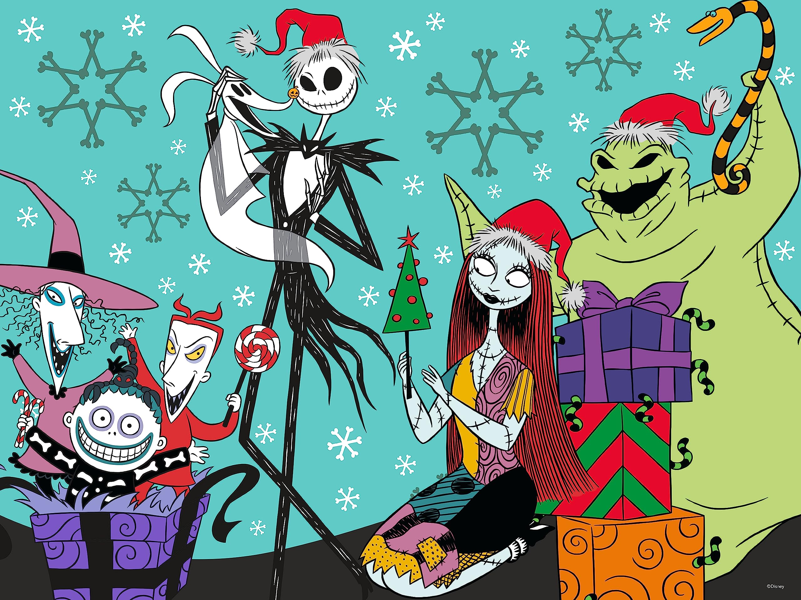 Foto 1 | Rompecabezas Ceaco Disney Tim Burton Nightmare 300 Piezas - Venta Internacional.