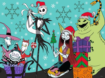 Foto 1 | Rompecabezas Ceaco Disney Tim Burton Nightmare 300 Piezas - Venta Internacional.