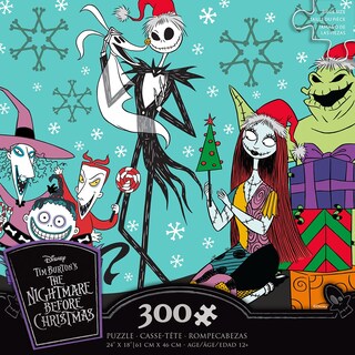 Foto 2 | Rompecabezas Ceaco Disney Tim Burton Nightmare 300 Piezas - Venta Internacional.