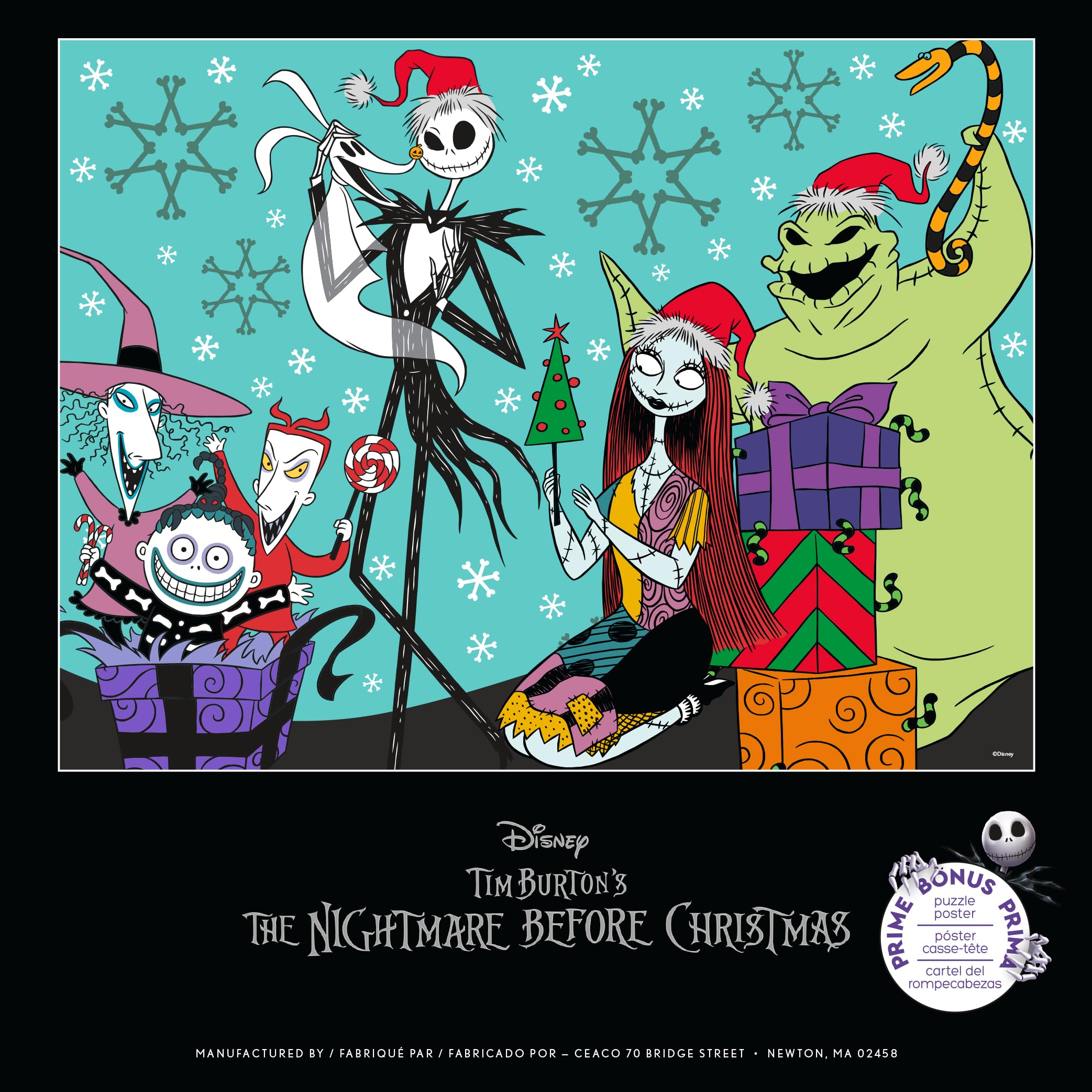 Foto 7 pulgar | Rompecabezas Ceaco Disney Tim Burton Nightmare 300 Piezas - Venta Internacional.