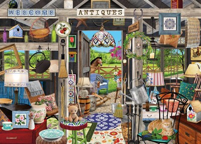 Foto 1 | Rompecabezas Ceaco Tracy Flickinger Antique Barn 1000 Piezas - Venta Internacional.