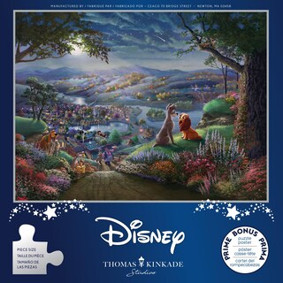 Foto 6 | Rompecabezas Ceaco Disney Thomas Kinkade Lady Tramp 300 Piezas - Venta Internacional.