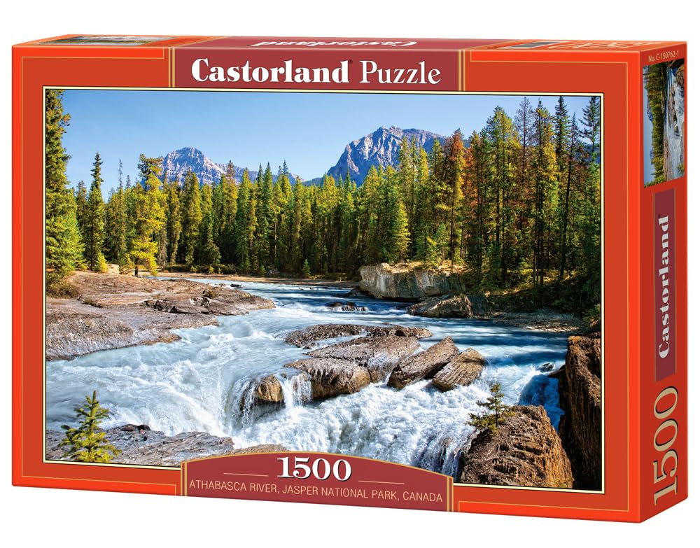Foto 2 pulgar | Rompecabezas Castorland Athabasca River Jasper 1500 Piezas - Venta Internacional.