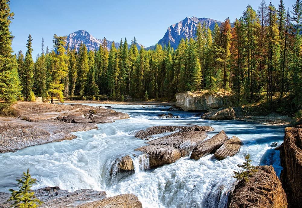 Foto 2 | Rompecabezas Castorland Athabasca River Jasper 1500 Piezas - Venta Internacional.