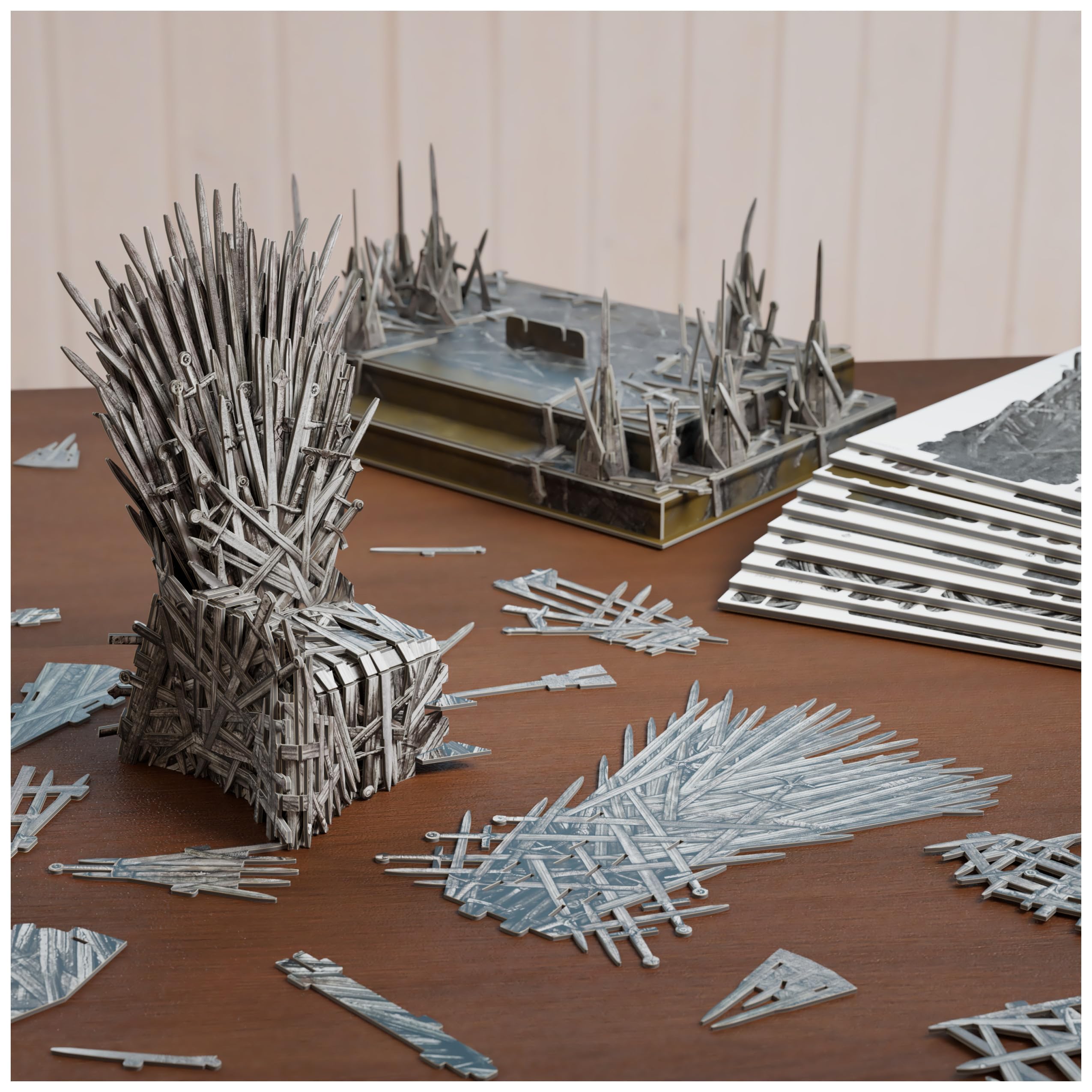 Foto 4 pulgar | Kit De Modelos 3d Spin Master Games Juego De Tronos Iron Throne - Venta Internacional.