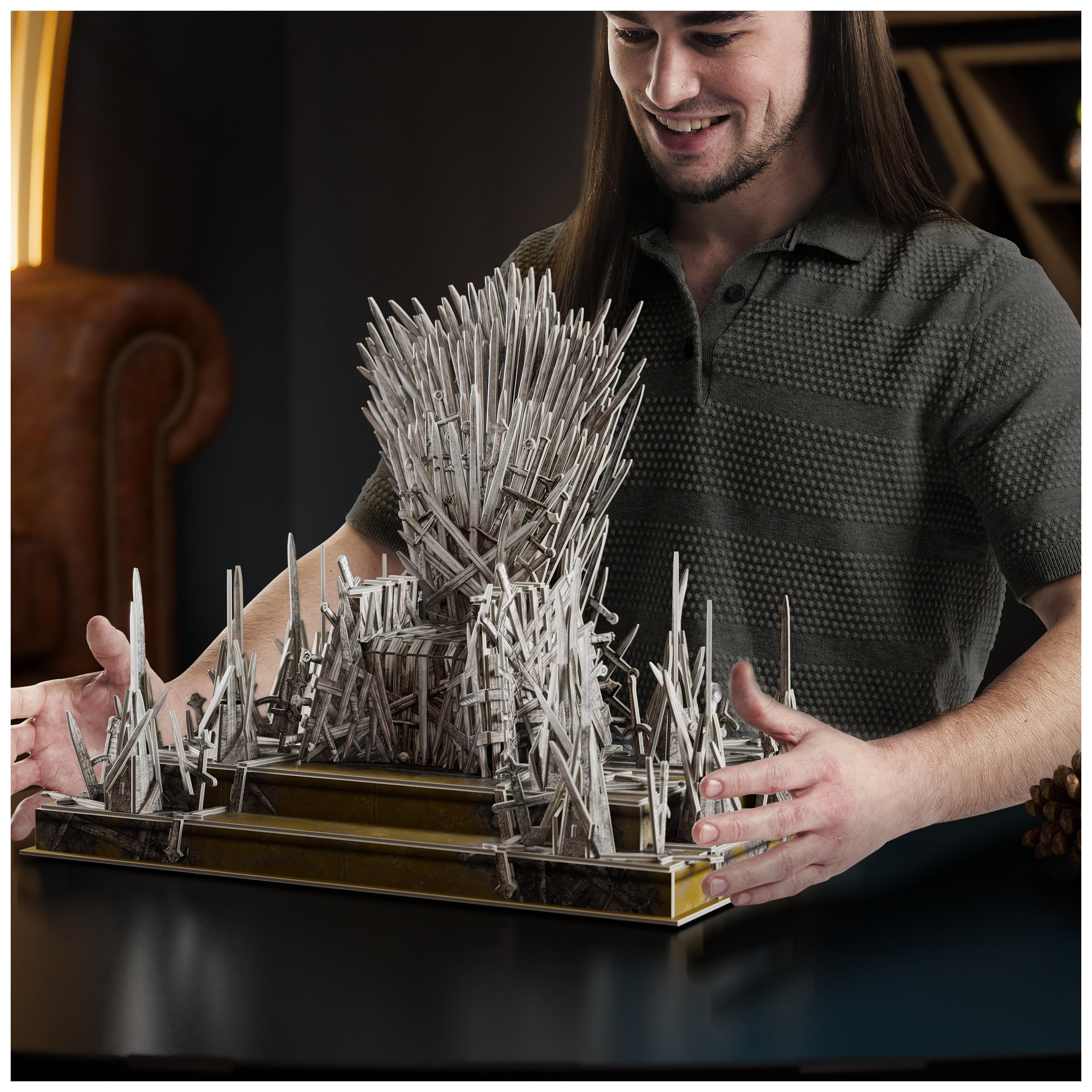 Foto 5 pulgar | Kit De Modelos 3d Spin Master Games Juego De Tronos Iron Throne - Venta Internacional.